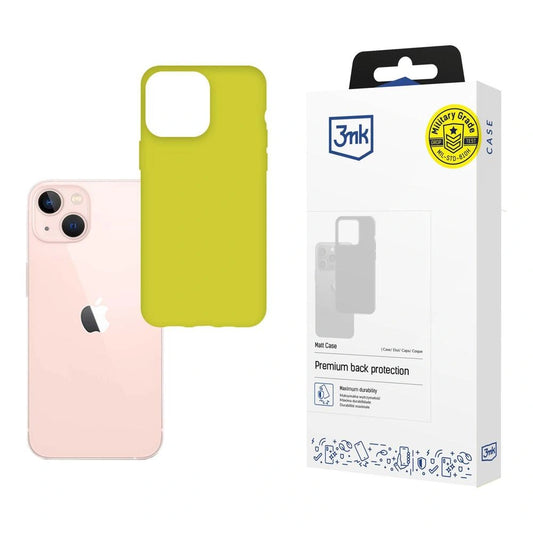 Etui 3mk Matt Case na iPhone 14 - żółte