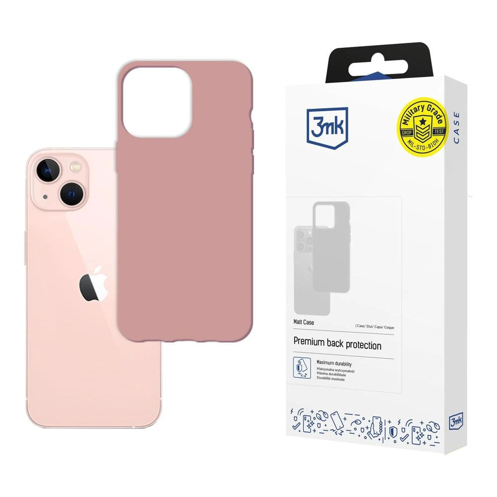 Etui 3mk Matt Case na iPhone 14 Plus - różowe