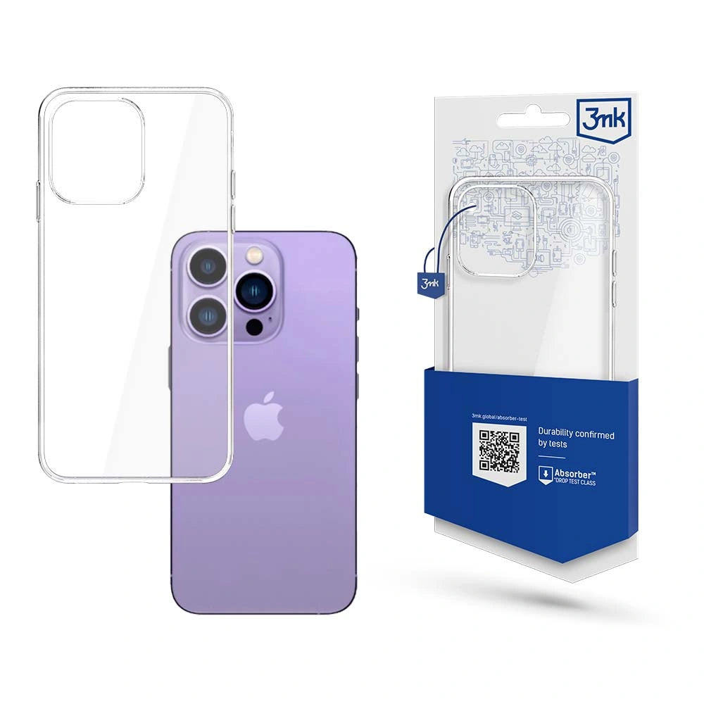Etui 3mk Clear Case na iPhone 14 Pro - przezroczyste