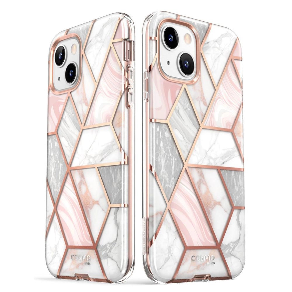 Etui Supcase Cosmo na iPhone 14 Plus - różowy marmur – zdjęcie 6