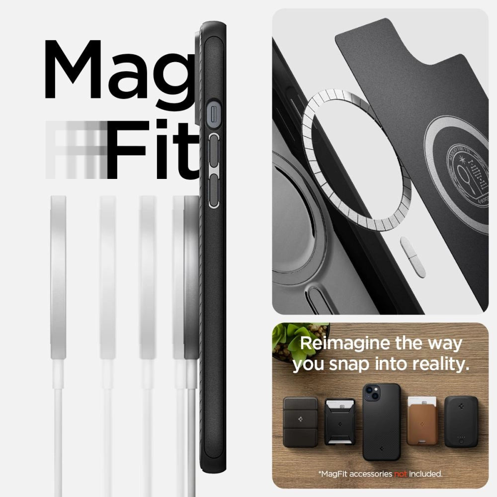 Etui Spigen Mag Armor na iPhone 14 Plus - czarny mat – zdjęcie 9