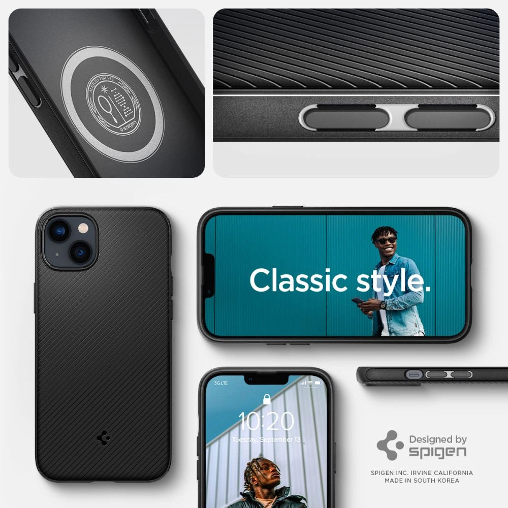 Etui Spigen Mag Armor na iPhone 14 Plus - czarny mat – zdjęcie 11