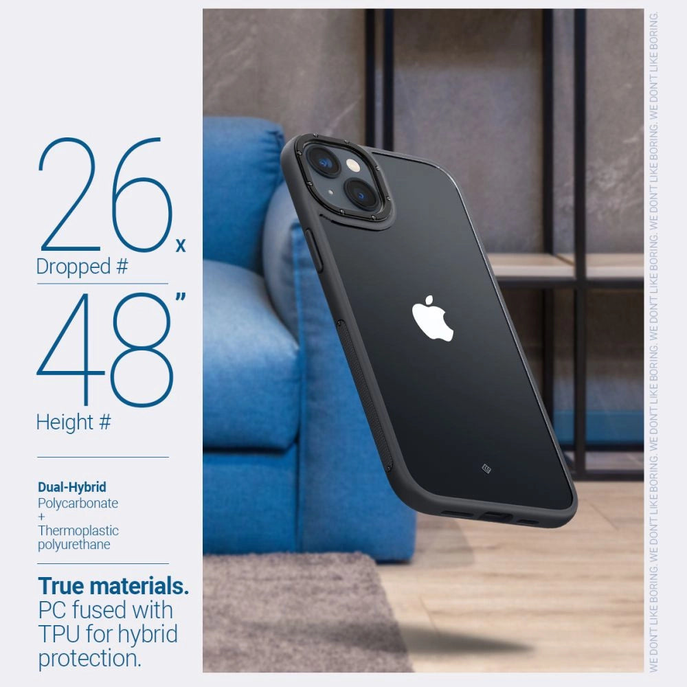 Etui Caseology Skyfall na iPhone 14 Plus - czarny mat – zdjęcie 7