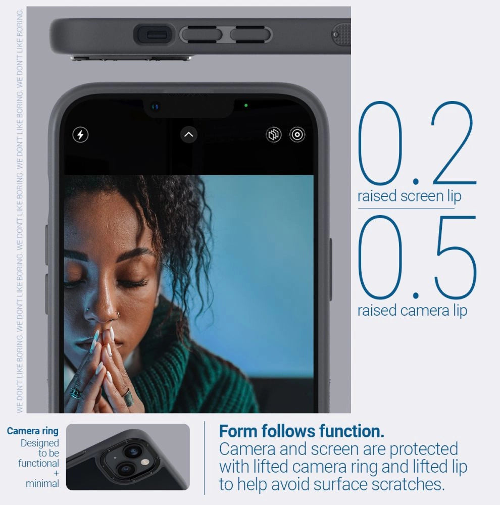 Etui Caseology Skyfall na iPhone 14 Plus - czarny mat – zdjęcie 8