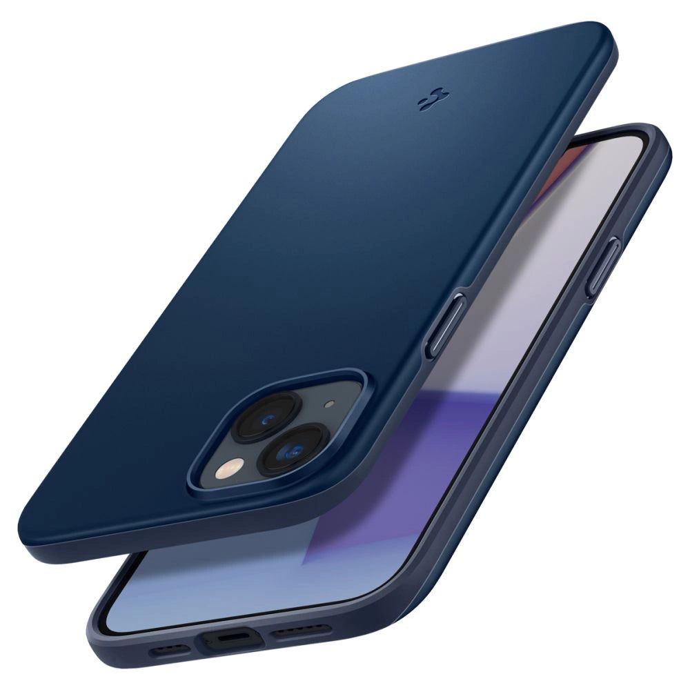 Etui Spigen Thin Fit na iPhone 14 Plus - niebieskie – zdjęcie 6