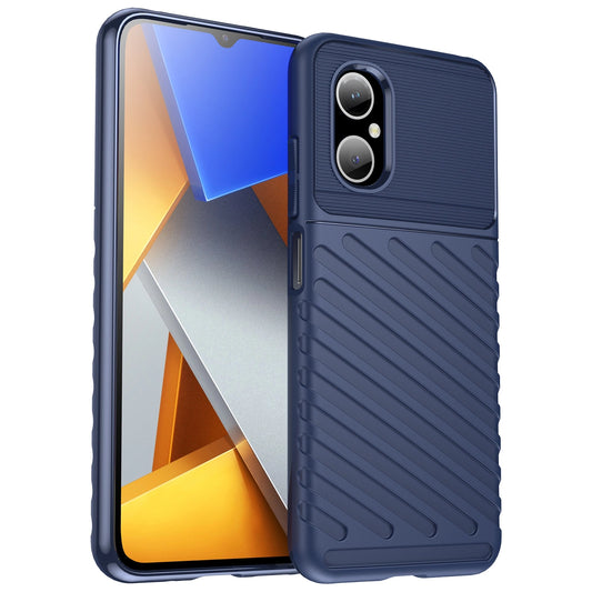 Thunder Case etui Xiaomi Poco M4 5G silikonowy pancerny pokrowiec