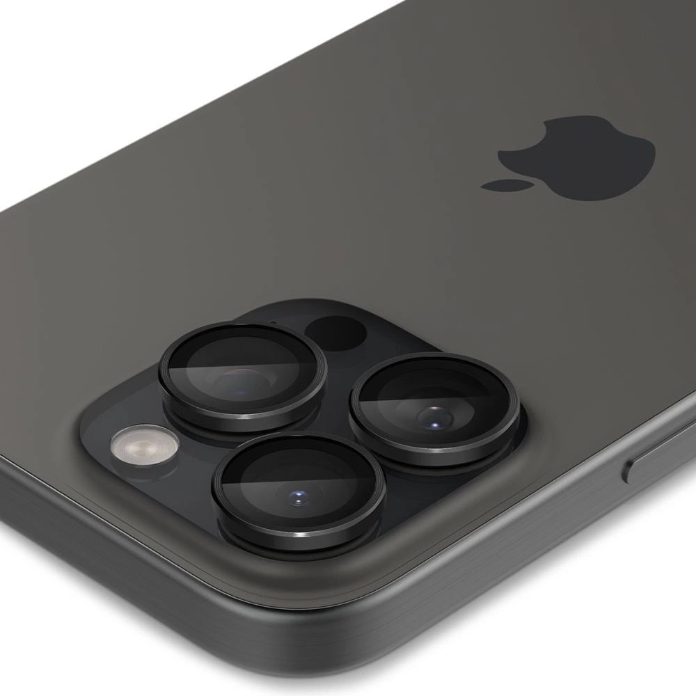 Osłona aparatu Spigen Glas.tR EZ Fit na iPhone 14 Pro - czarna 2 szt. – zdjęcie 16