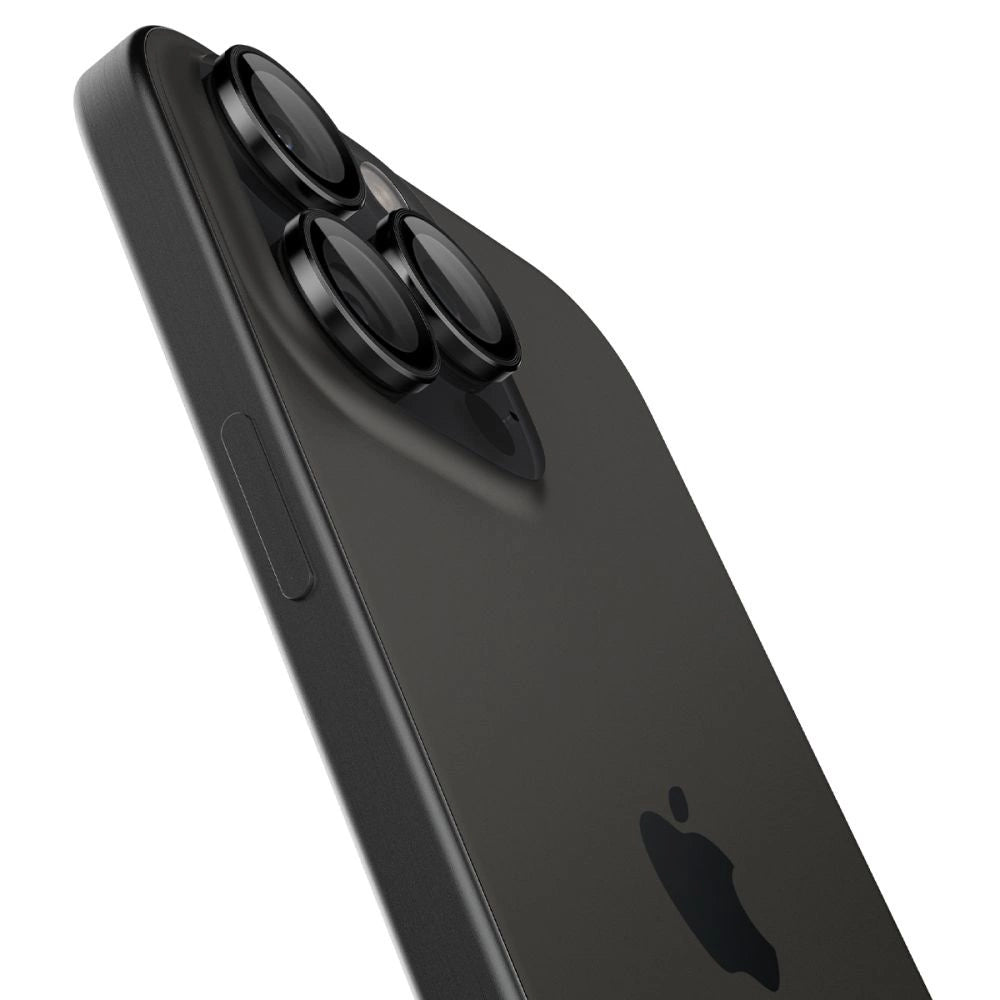 Osłona aparatu Spigen Glas.tR EZ Fit na iPhone 14 Pro - czarna 2 szt. – zdjęcie 4