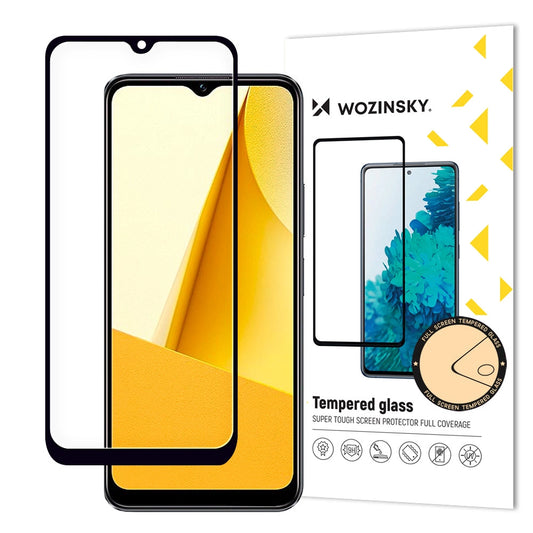 Wozinsky Full Glue szkło na cały ekran z ramką czarny (case friendly)