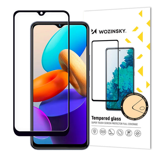 Wozinsky Full Glue szkło na cały ekran z ramką czarny (case friendly)