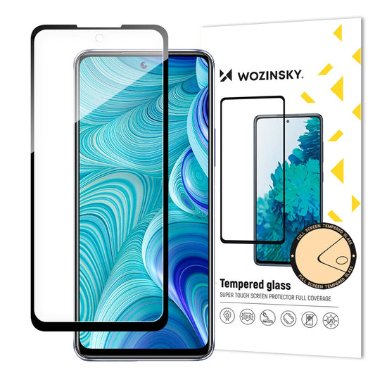 Wozinsky Full Glue szkło na cały ekran z ramką czarny (case friendly)