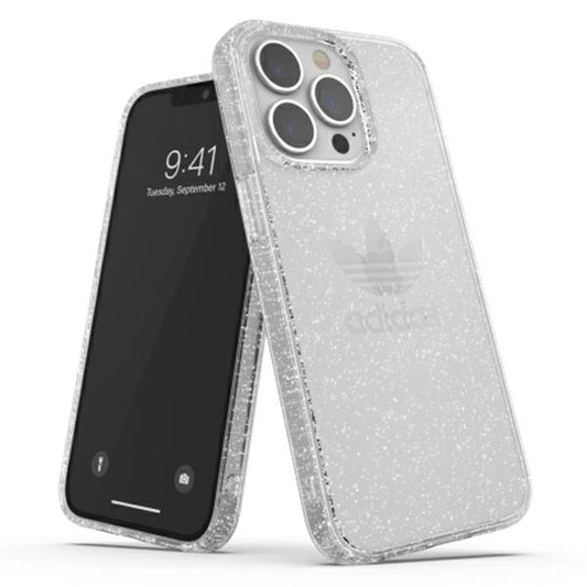 Etui Adidas OR na iPhone 13 Pro / iPhone 13 - przezroczysto-srebrne