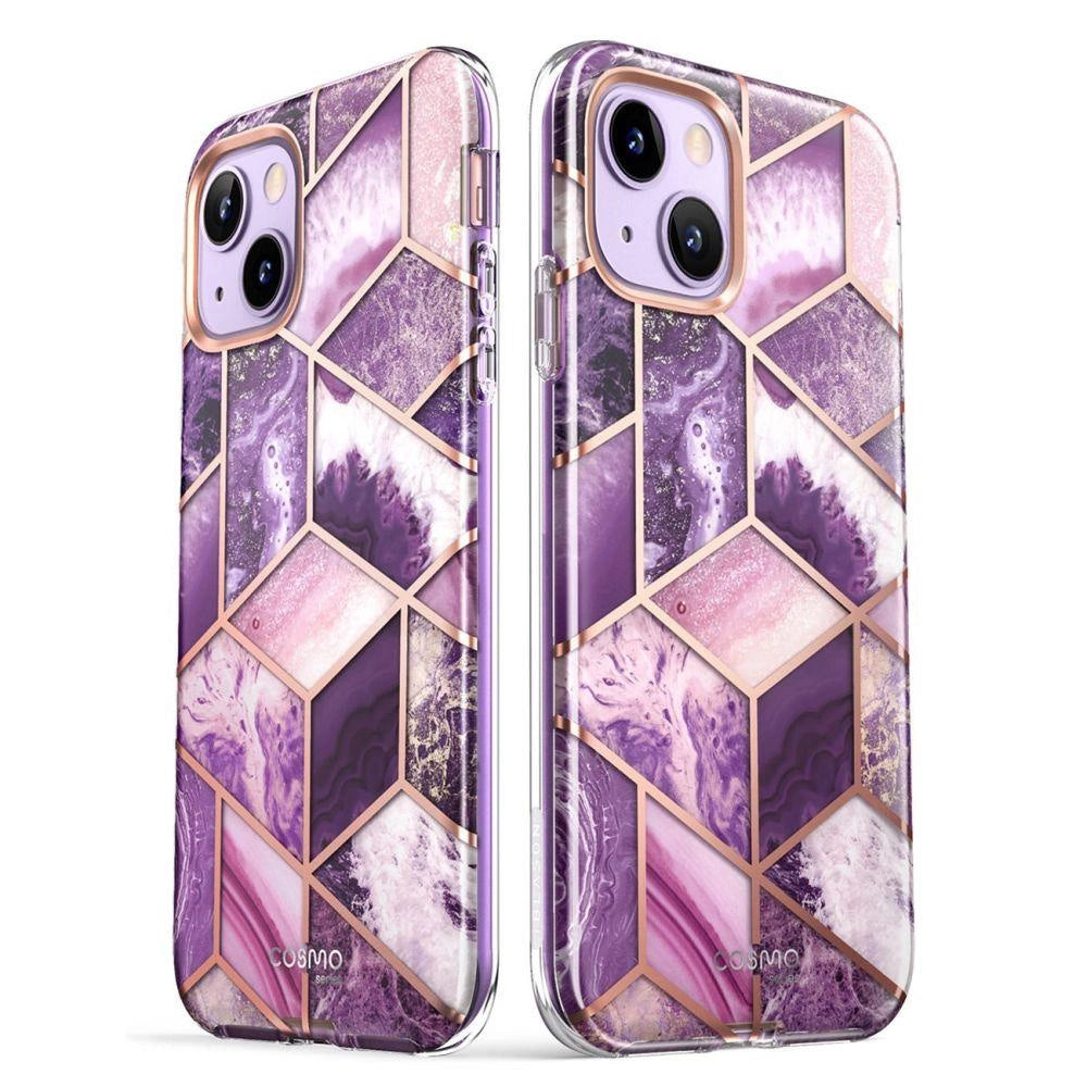 Etui Supcase Cosmo na iPhone 14 Plus - różowy marmur – zdjęcie 5