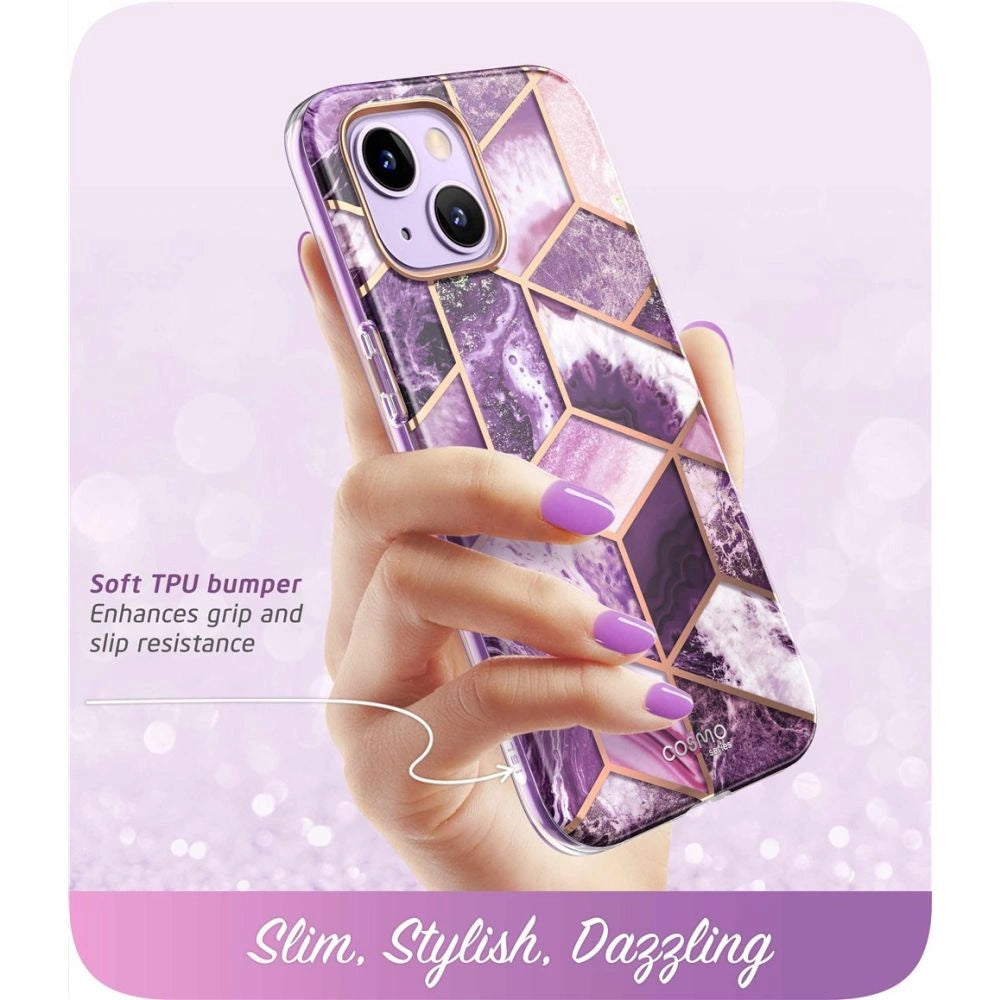Etui Supcase Cosmo na iPhone 14 Plus - różowy marmur – zdjęcie 10