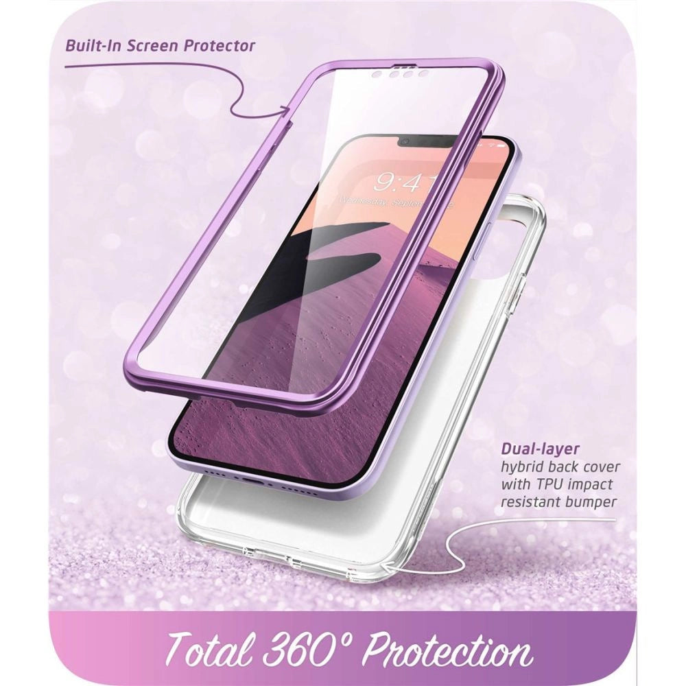 Etui Supcase Cosmo na iPhone 14 Plus - różowy marmur – zdjęcie 11