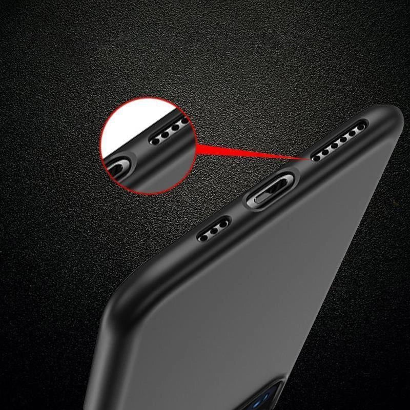 Soft Case etui Huawei Mate 50 Pro cienki silikonowy pokrowiec czarne – zdjęcie 3