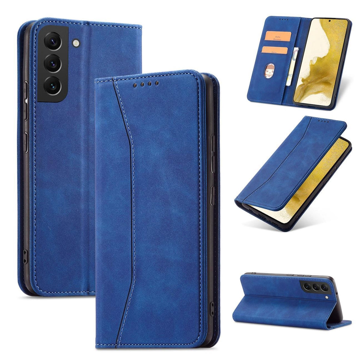 Magnet Fancy Case etui Samsung Galaxy S23+ pokrowiec z klapką portfel – zdjęcie 13