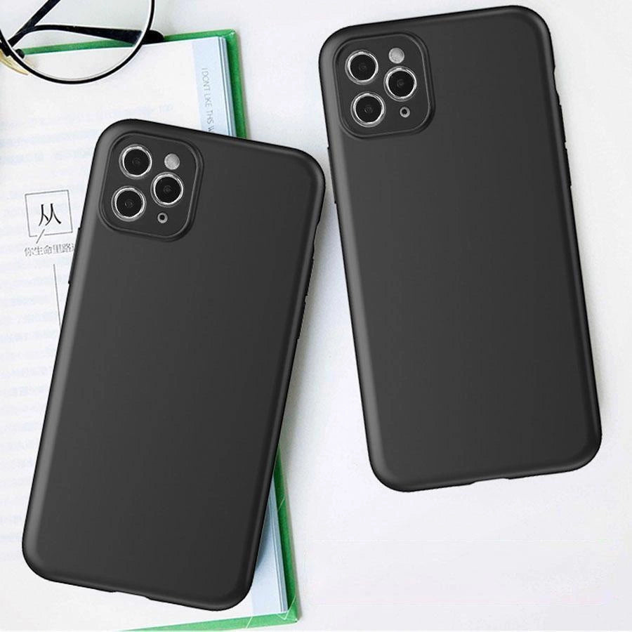 Soft Case etui Samsung Galaxy A04s cienki silikonowy pokrowiec czarne – zdjęcie 2