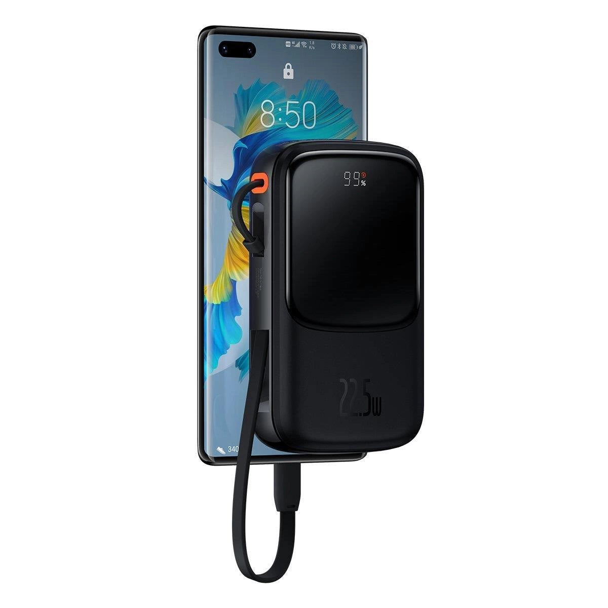 Baseus Qpow Digital Display powerbank z szybkim ładowaniem 10000mAh 22,5W – zdjęcie 6