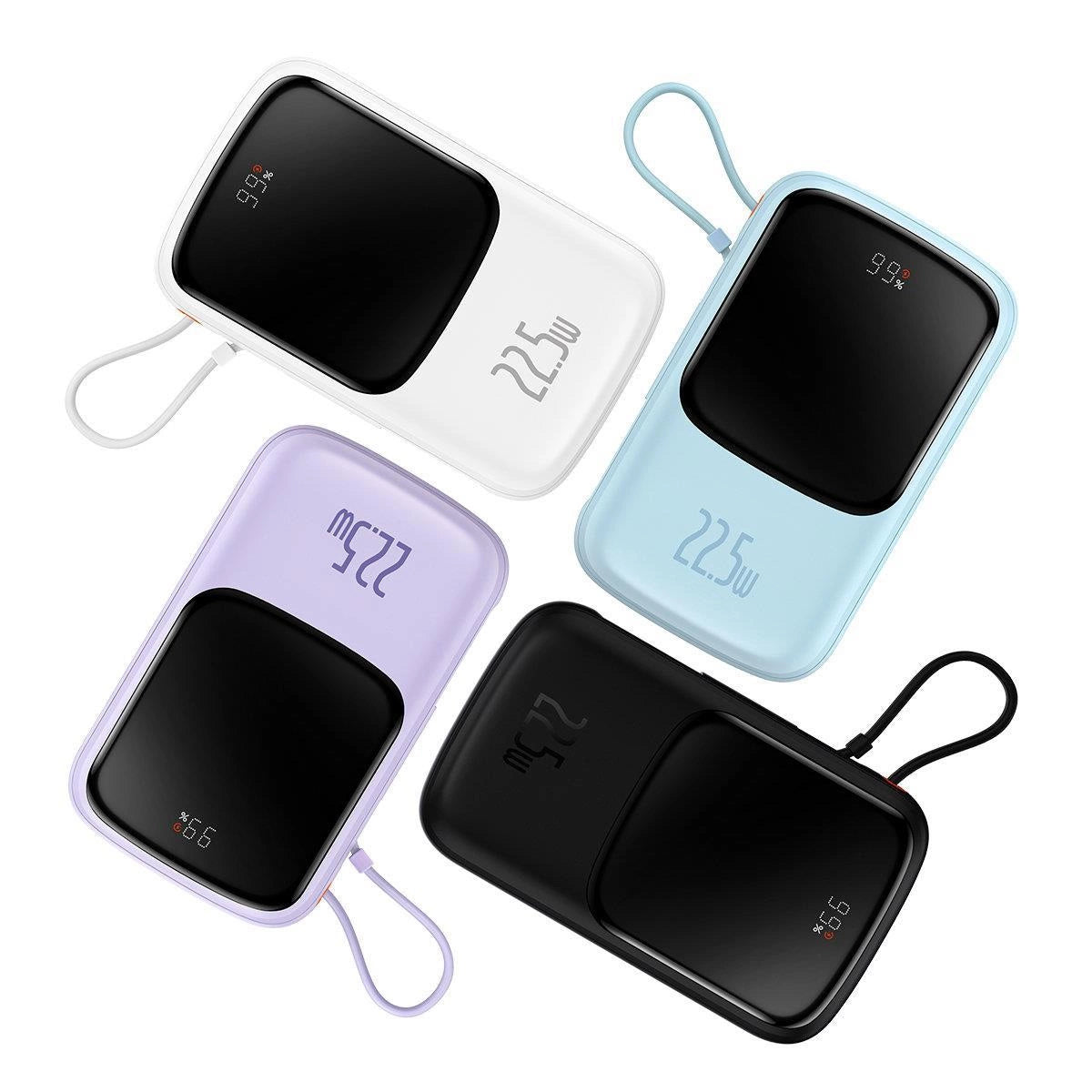 Baseus Qpow Digital Display powerbank z szybkim ładowaniem 10000mAh 22,5W – zdjęcie 8