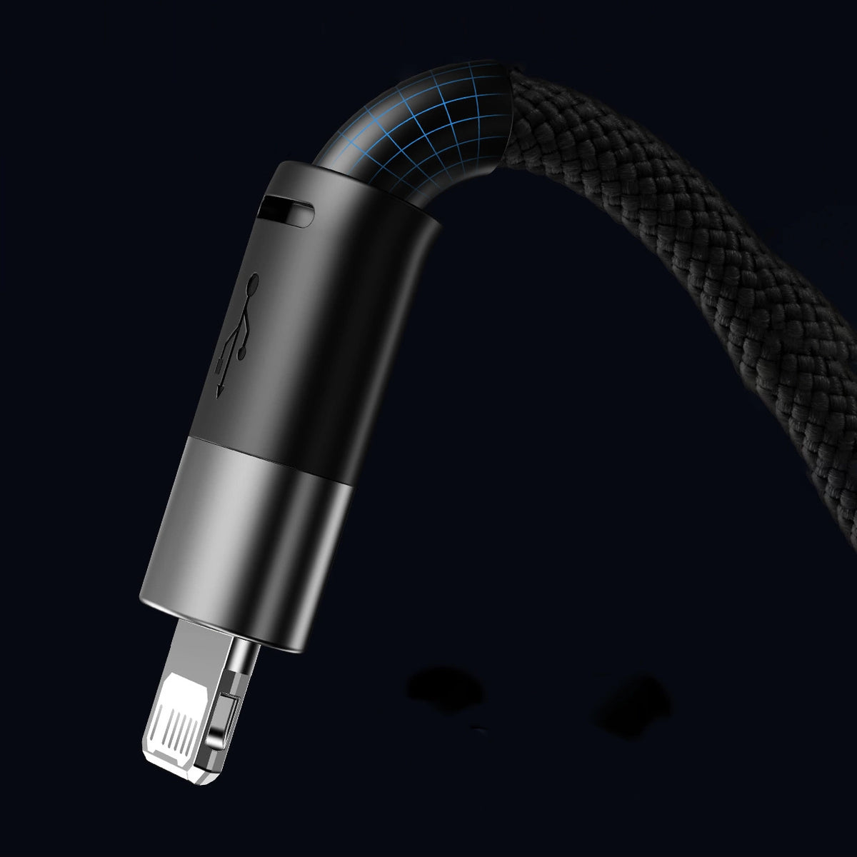 Kabel 3w1 USB - micro USB / Lightning / USB C 3.5A 1.2m Baseus - czarny