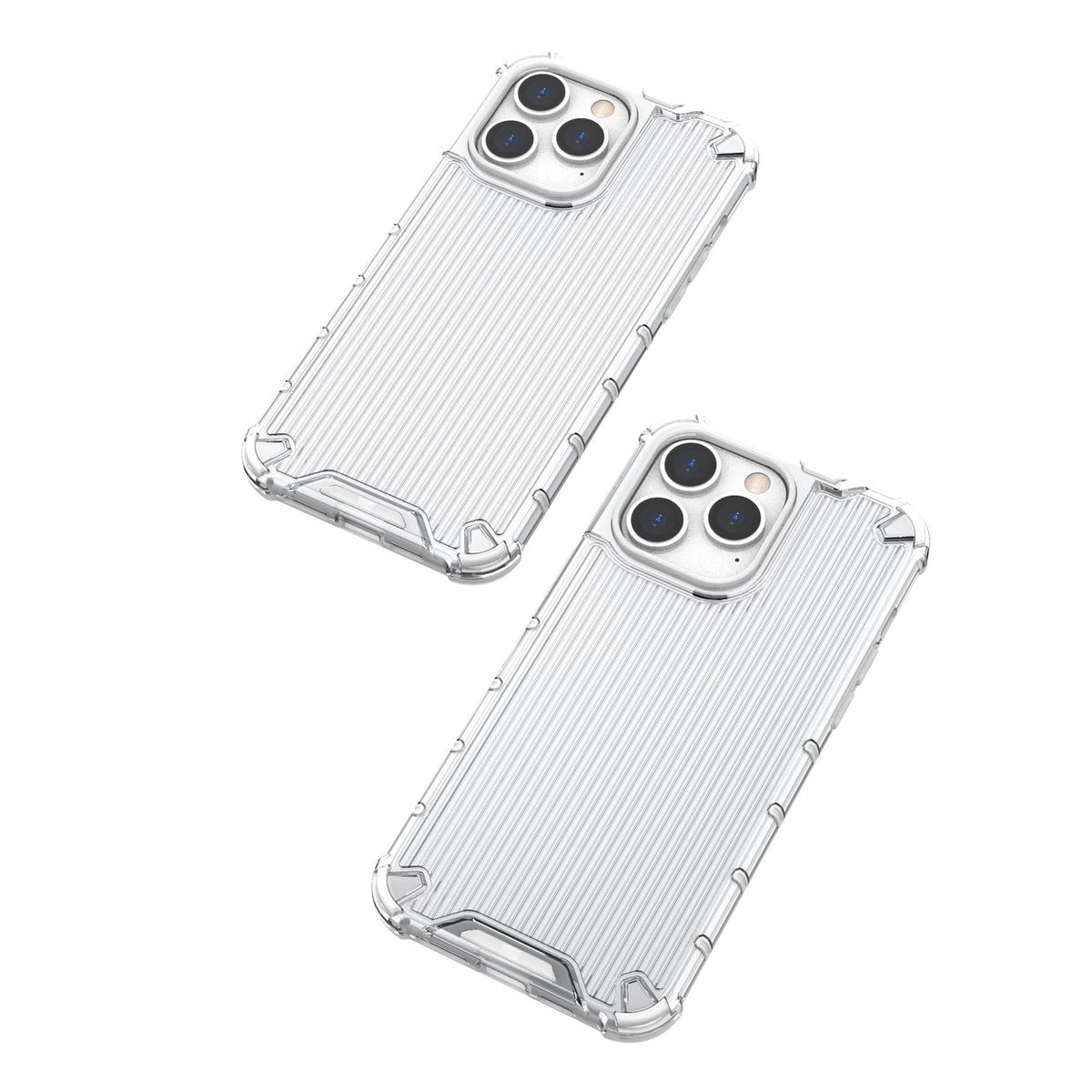 Ombre Protect do iPhone 13 Pro Max pancerny pokrowiec różowo-niebieskie