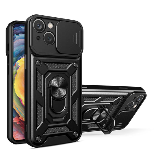Hybrid Armor Camshield etui Realme 10 Pro pancerny na aparat czarne