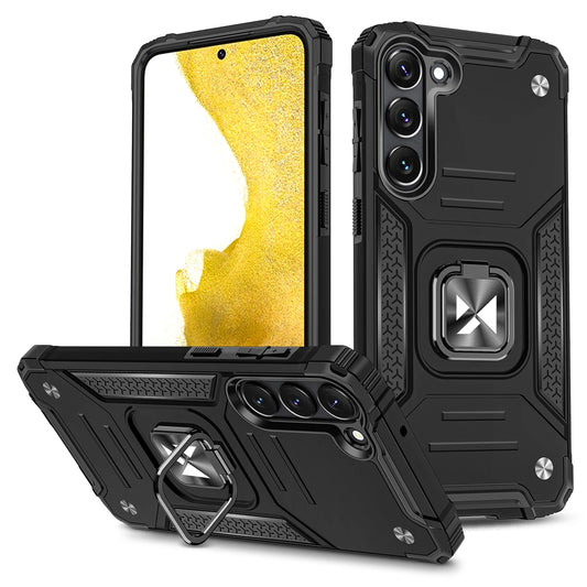 Wozinsky Ring Armor etui Samsung Galaxy S23+ pancerny pokrowiec uchwyt