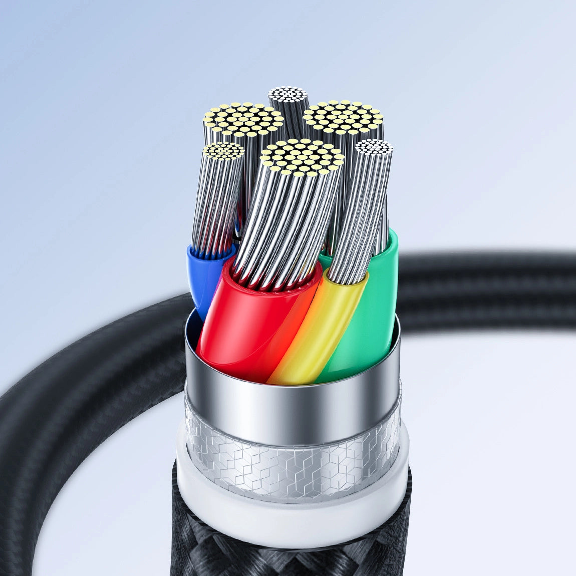 Kabel Joyroom Surpass Series A11 Lightning / USB-C 20W 1.2 m - czarny – zdjęcie 13