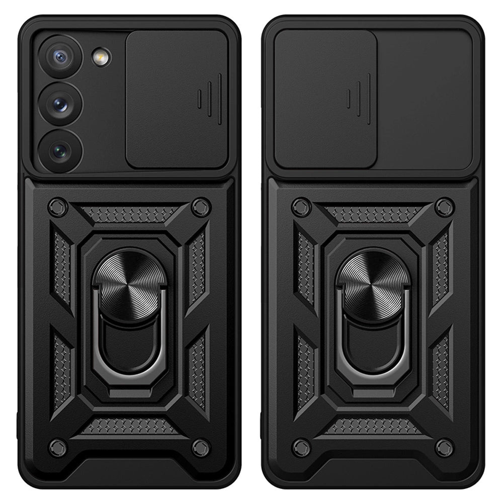 Hybrid Armor Camshield etui do Samsung Galaxy S23+ na aparat czerwone – zdjęcie 9