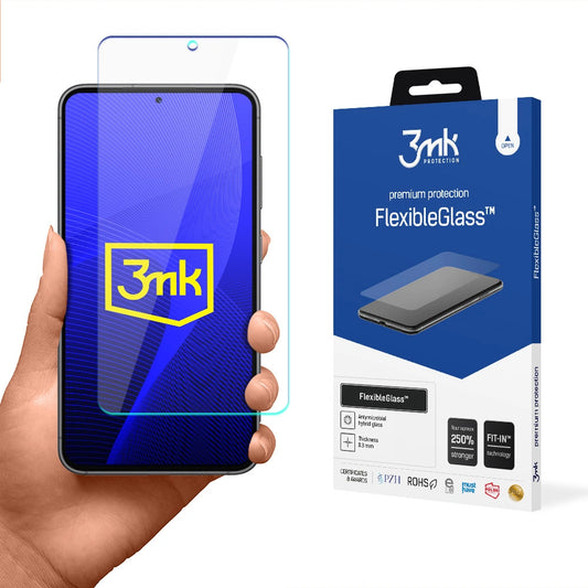 Szkło hybrydowe 3mk FlexibleGlass na Samsung Galaxy S23 5G