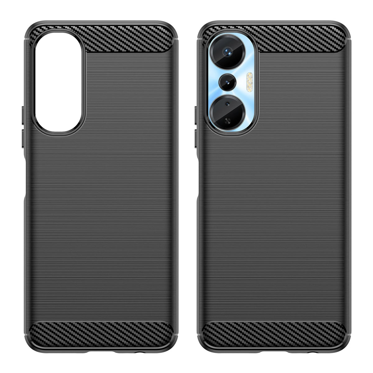 Carbon Case etui do Infinix Hot 20S elastyczny silikonowy karbonowy – zdjęcie 8
