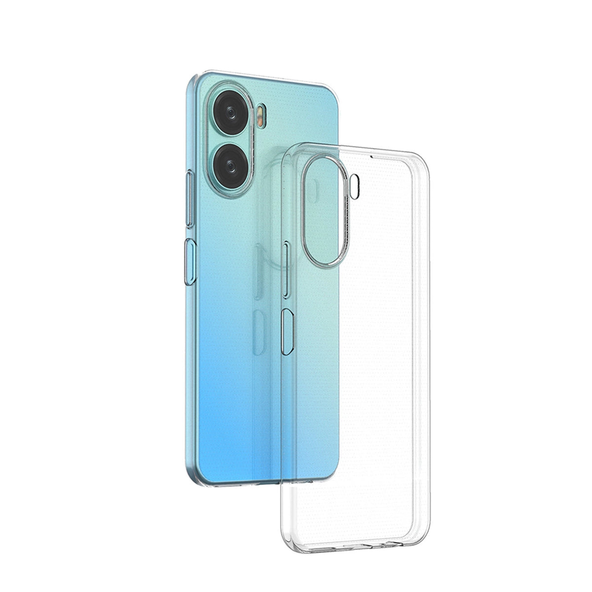 Ultra Clear 0.5mm do Vivo Y16 / Vivo Y02s cienki pokrowiec przezroczyste – zdjęcie 5