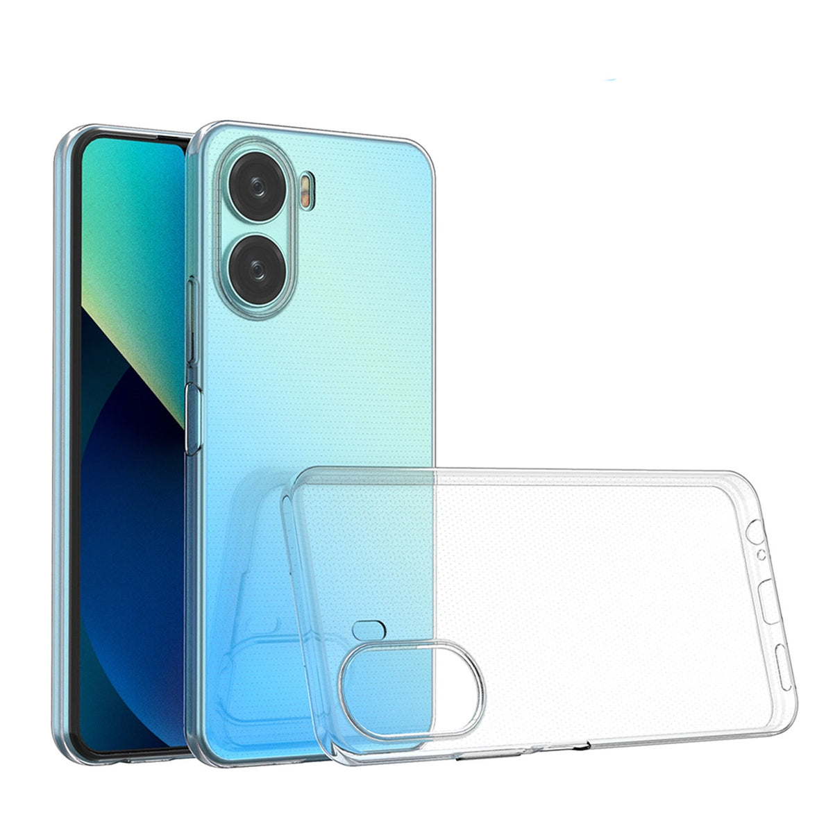 Ultra Clear 0.5mm do Vivo Y16 / Vivo Y02s cienki pokrowiec przezroczyste – zdjęcie 8