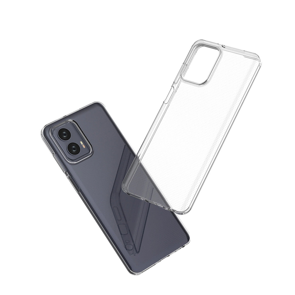 Ultra Clear 0.5mm do Motorola Moto G73 5G cienki pokrowiec przezroczyste – zdjęcie 4