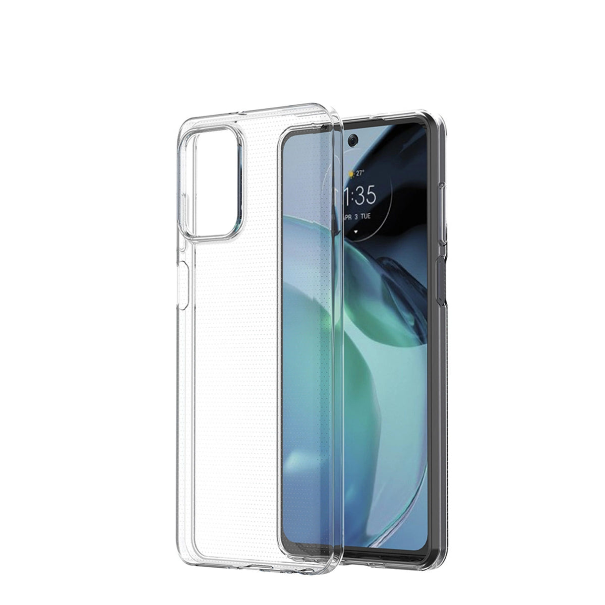 Ultra Clear 0.5mm do Motorola Moto G73 5G cienki pokrowiec przezroczyste – zdjęcie 6
