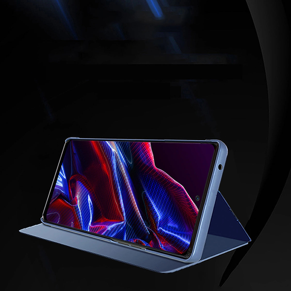 Clear View Case etui do Xiaomi Redmi Note 12 5G – zdjęcie 2