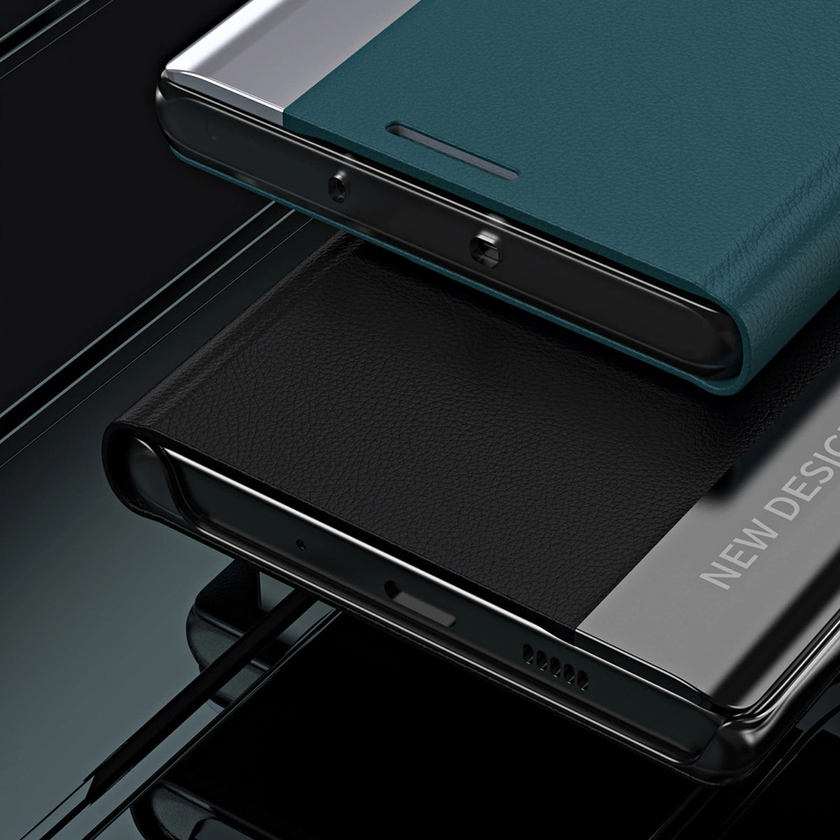 Sleep Case Pro etui do Samsung Galaxy A24 4G z klapką podstawka czarne – zdjęcie 7