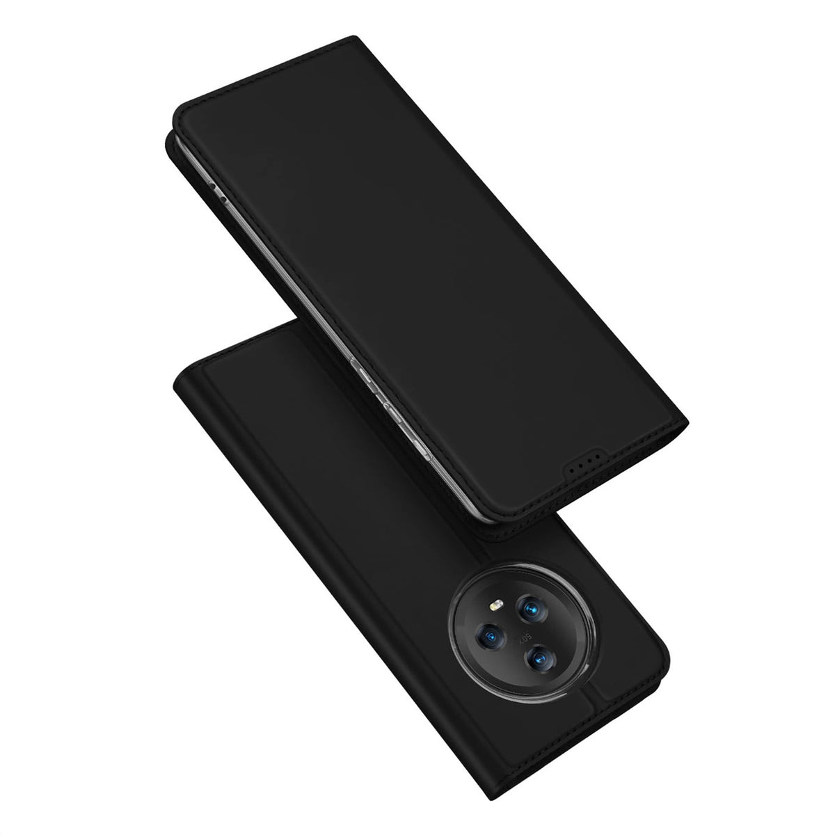 Dux Ducis Skin Pro etui do Honor Magic5 na kartę podstawka czarne