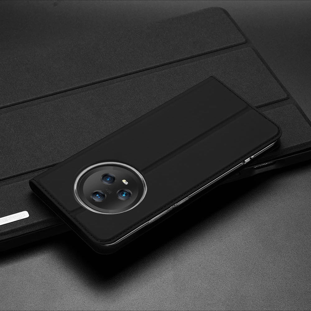 Dux Ducis Skin Pro etui do Honor Magic5 na kartę podstawka czarne – zdjęcie 13