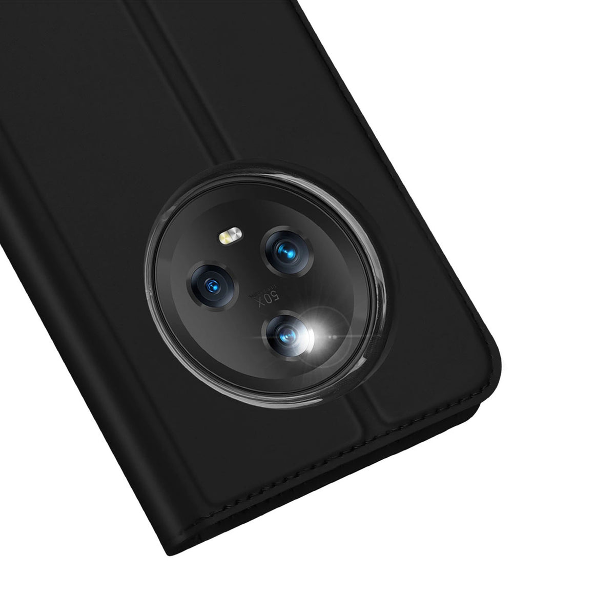 Dux Ducis Skin Pro etui do Honor Magic5 na kartę podstawka czarne – zdjęcie 3