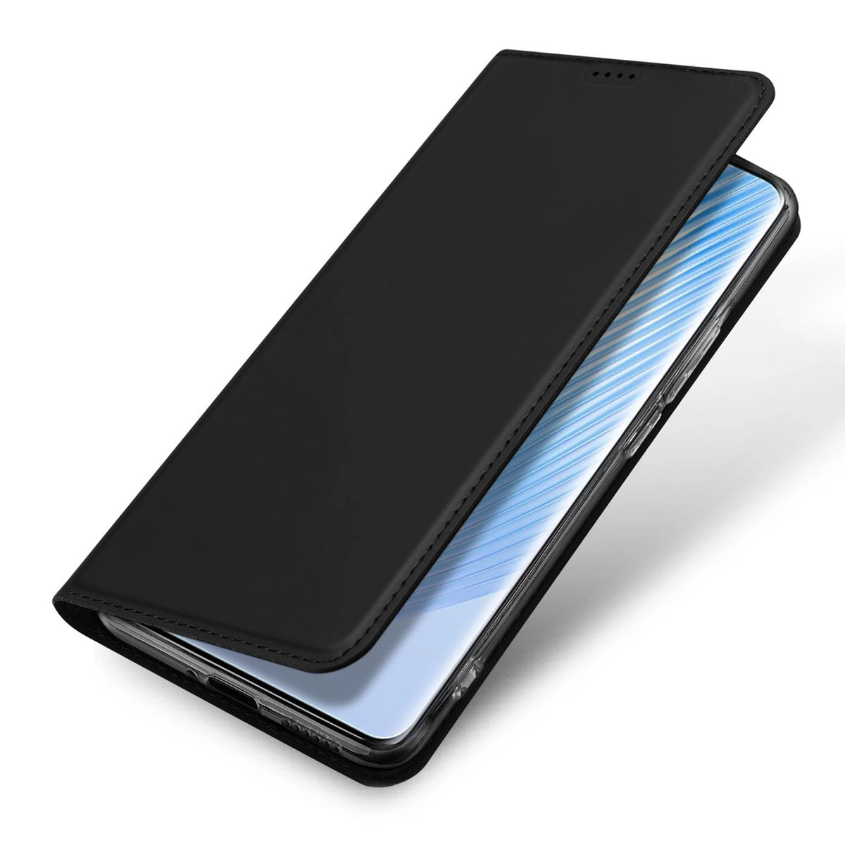 Dux Ducis Skin Pro etui do Honor Magic5 na kartę podstawka czarne – zdjęcie 4