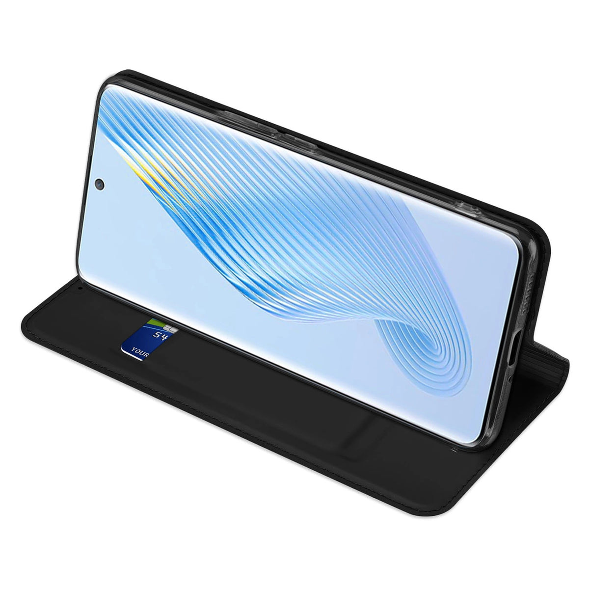 Dux Ducis Skin Pro etui do Honor Magic5 na kartę podstawka czarne – zdjęcie 6