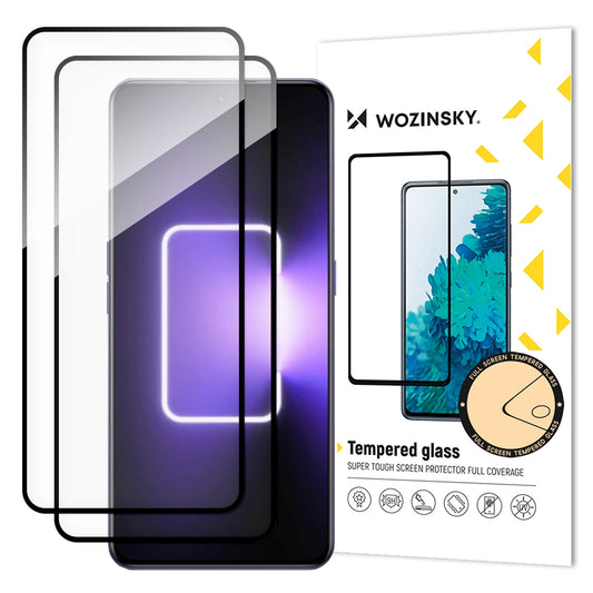 Szkło hartowane Wozinsky Full Glue na Realme GT Neo 5 / Realme GT3, 2-pak