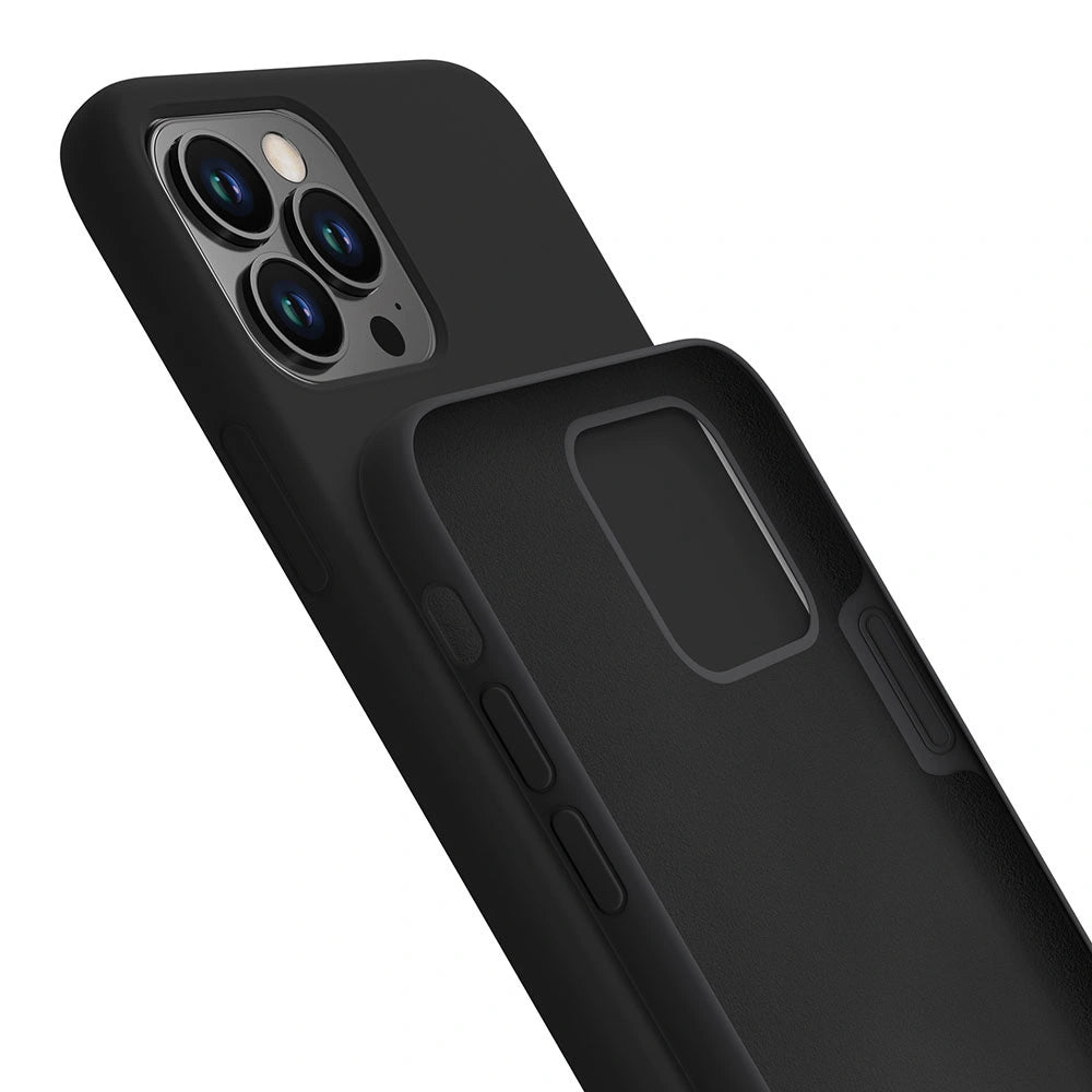 Etui 3mk Silicone Case na iPhone 11 Pro Max - czarne – zdjęcie 10