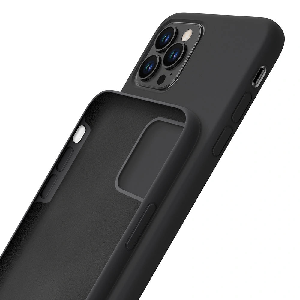 Etui 3mk Silicone Case na iPhone 11 Pro Max - czarne – zdjęcie 11