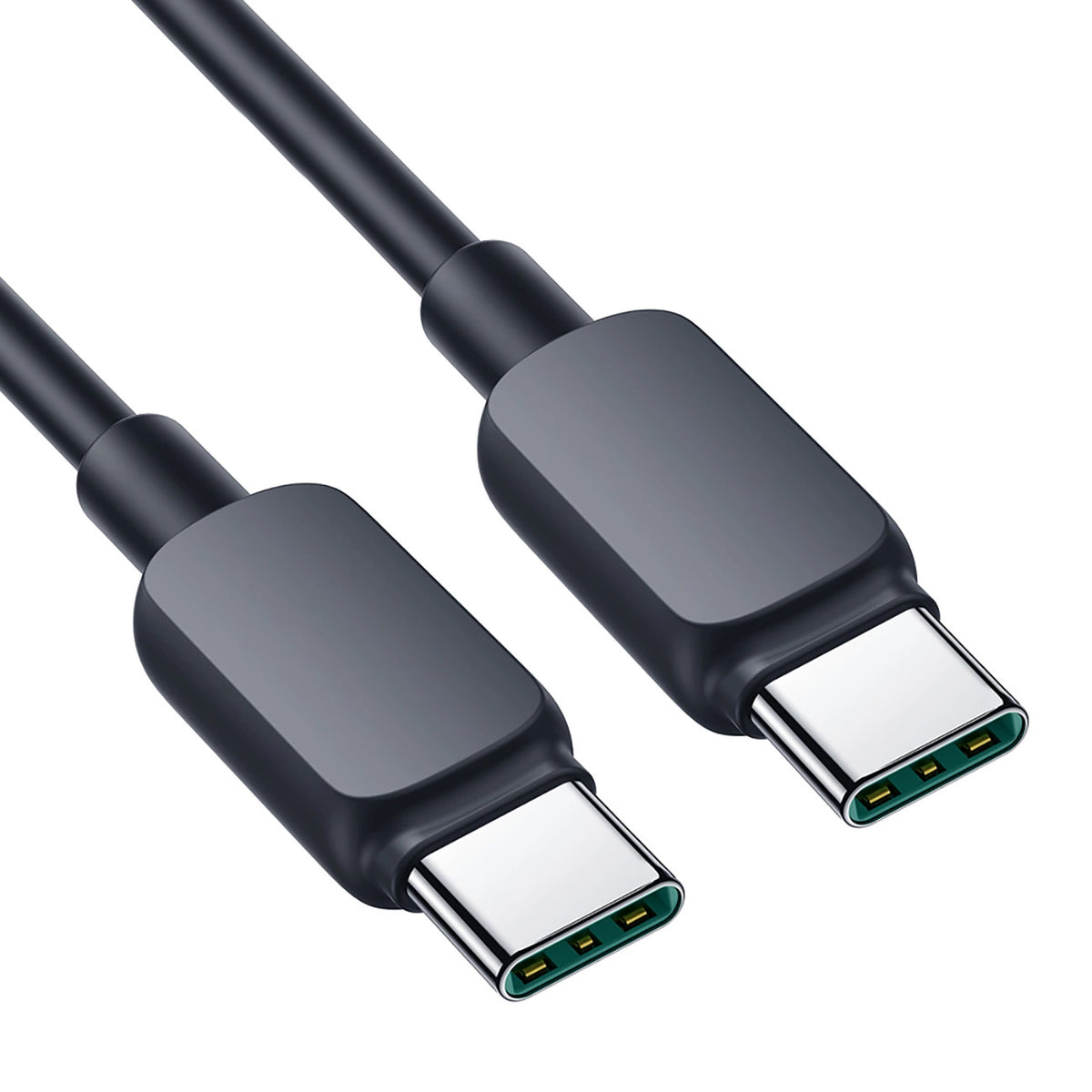 Kabel Joyroom Multi-Color Series A14 USB-C / USB-C 60W 1.2 m - czarny – zdjęcie 3