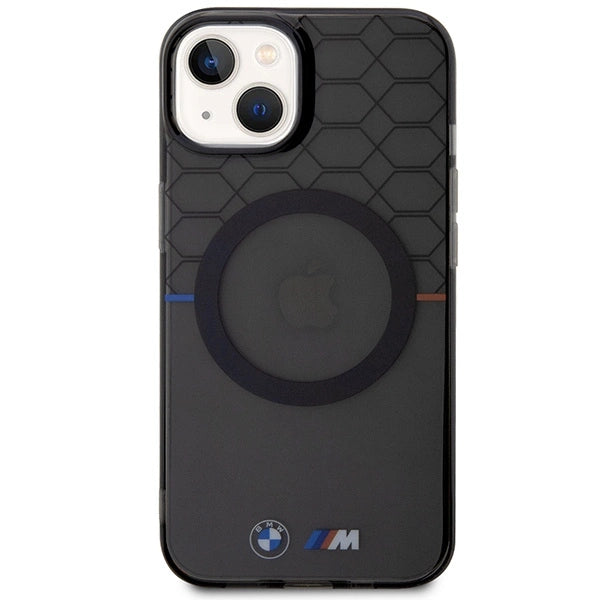 Etui BMW Pattern MagSafe na iPhone 14 - szare – zdjęcie 3