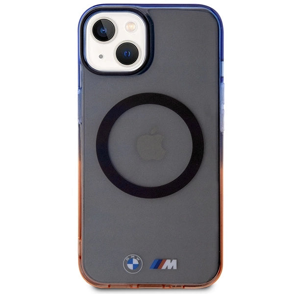 Etui BMW Gradient Bumper MagSafe na iPhone 14 - szare – zdjęcie 3