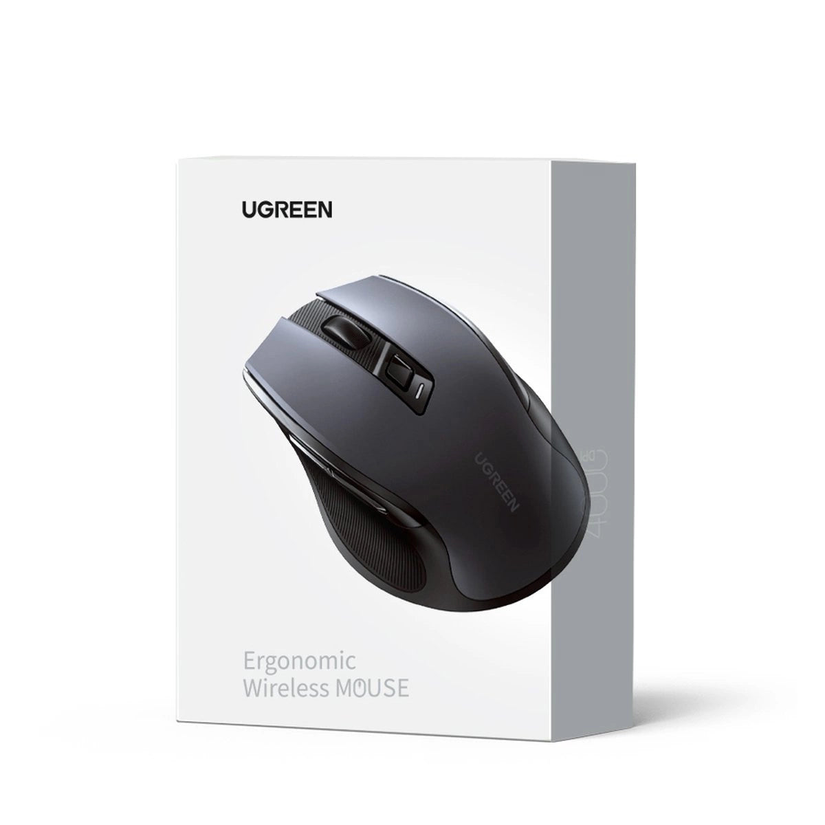 Mysz optyczna Ugreen MU006 bezprzewodowa USB 2.4GHz / Bluetooth - czarna